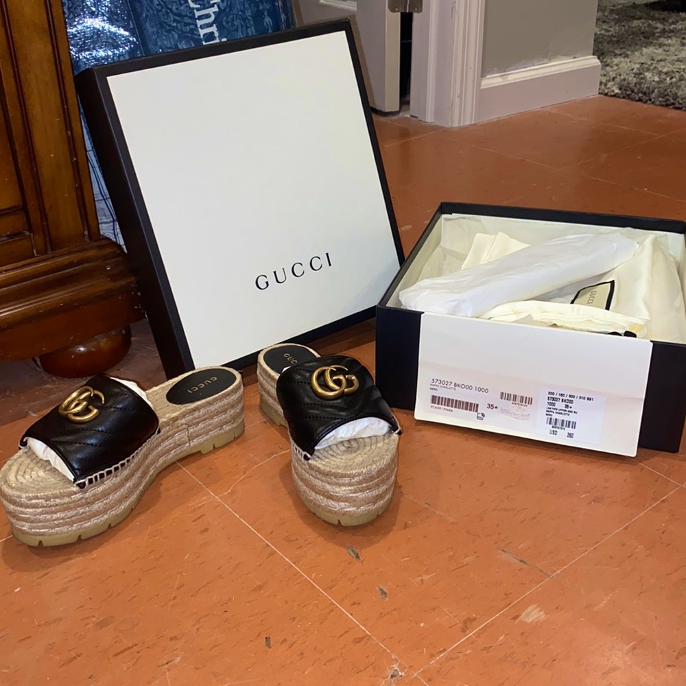 SOLD Gucci Espadrilles